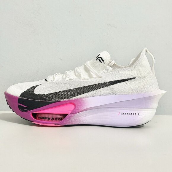 Nike Air Zoom AlphaFly NEXT% 3 “White Vivid Grape” Men’s Size Running Shoes - Picture 7 of 7